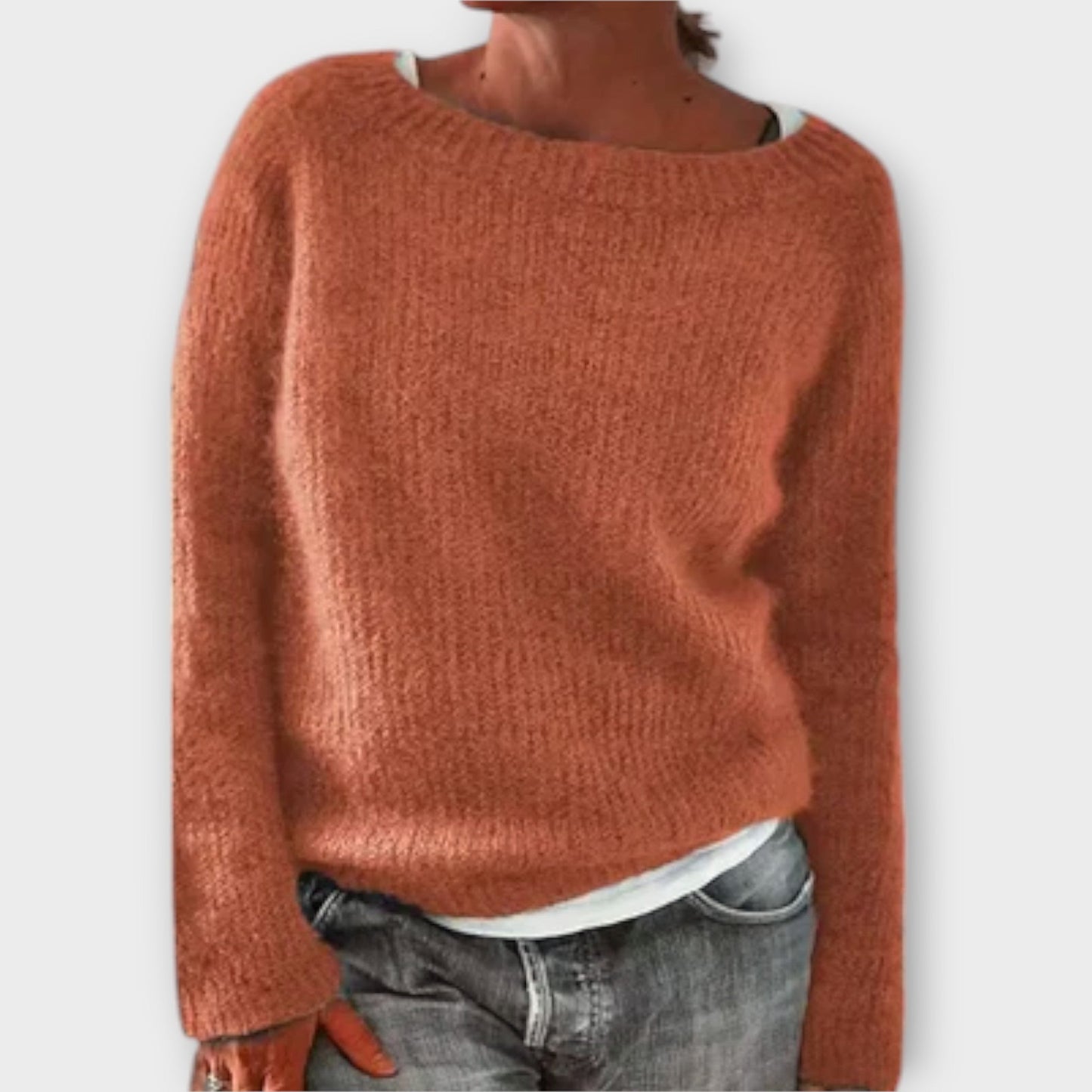 Reece | Vintage Islandzki Sweter Wełniany