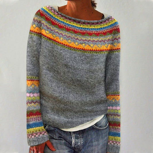 Ivy | Vintage Islandzki Sweter Wełniany