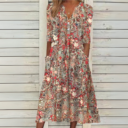 Livia | Urokliwa letnia sukienka dla naturalnej elegancji
