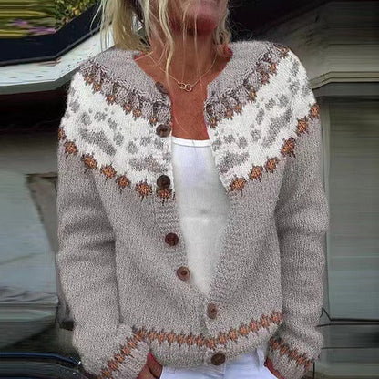 Emery | Vintage Islandzki Sweter z Wełny