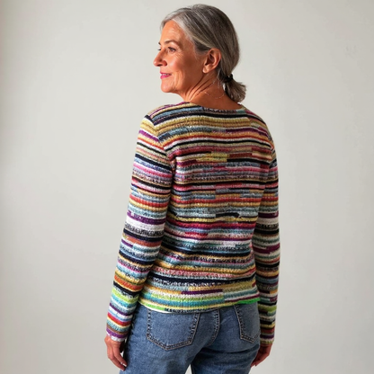 Claire | Vintage Islandzki Sweter Wełniany