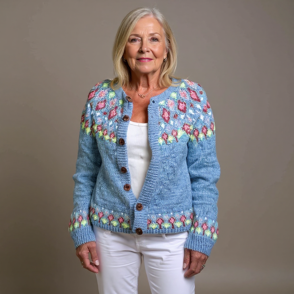 Quinnie | Vintage Islandzki Sweter z Wełny