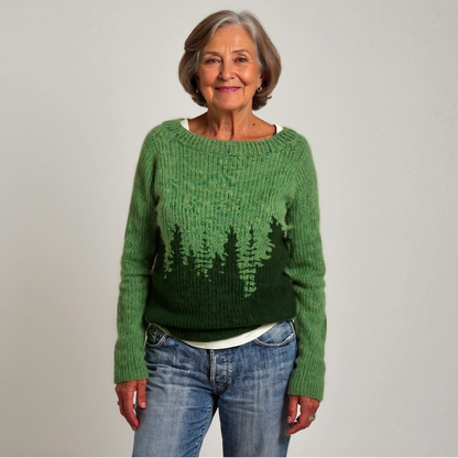 Paisley | Vintage Islandzki Sweter Wełniany